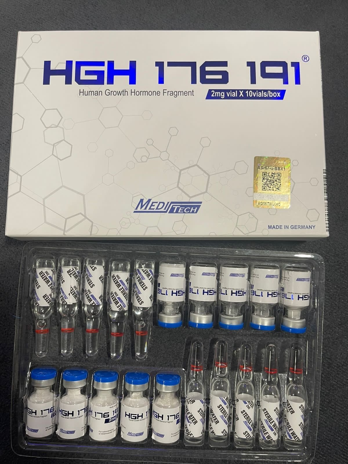 پپتاید Fragment فرگمنت HGH191-176 مدیتک فارما meditech