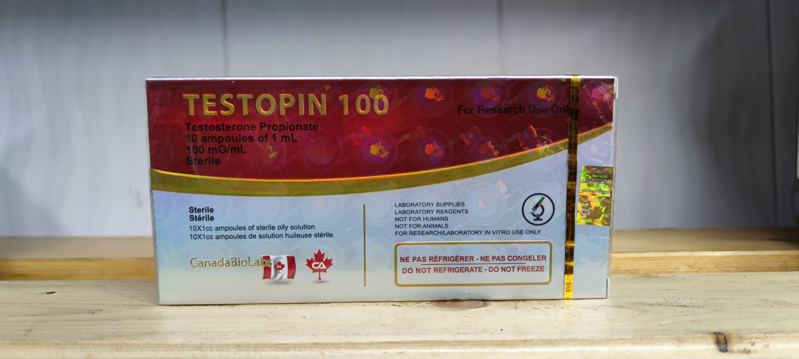 تسوسترون پروپیونات 100mg کانادا تکمیل