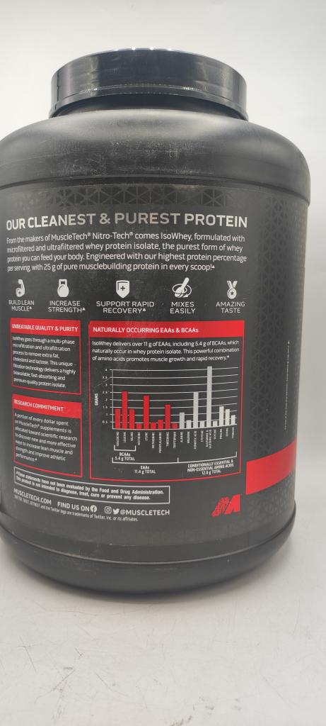 ایزو وی ماسل تک 2.27 کیلو MuscleTech ISOWhey