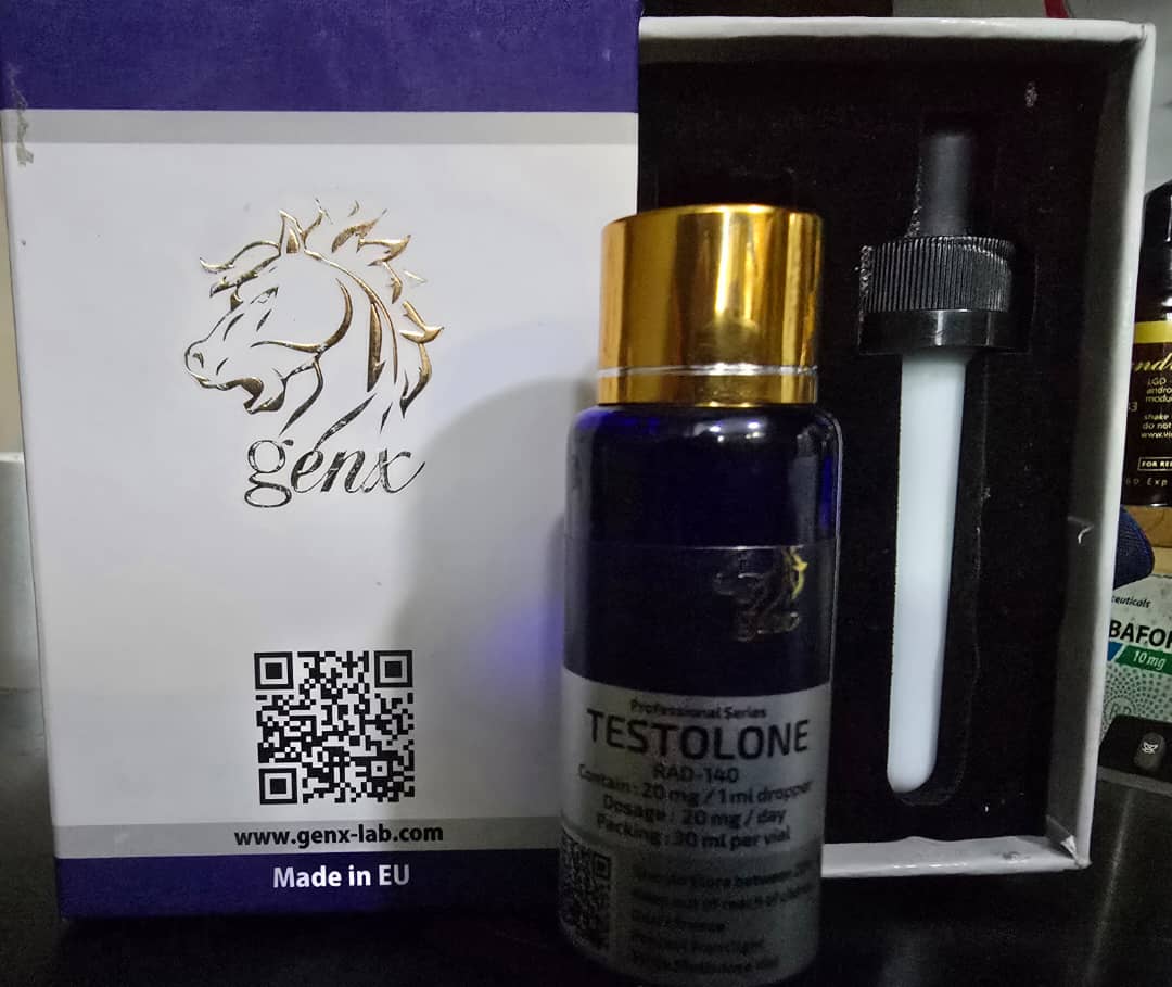 سارم قطره ای RAD-140 تستولون ژنیکس لب