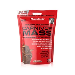 بیف گینر مس کارنیور carnivor mass ماسل مدز کیسه ای 5kg