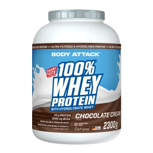 پروتئین وی BODY ATTACK 100% بادی اتک 2.3kg