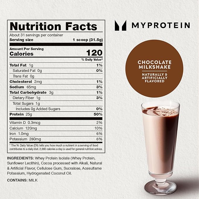 وی ایزوله ایمپکت myprotein مای پروتئین 2.5کیلو