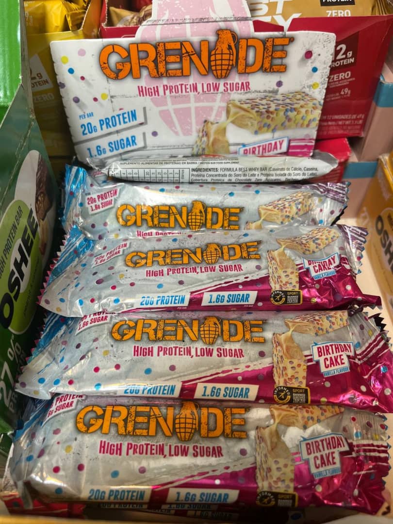 پروتئین بار گرنید کیک تولد GRENIDE PROTEIN BAR