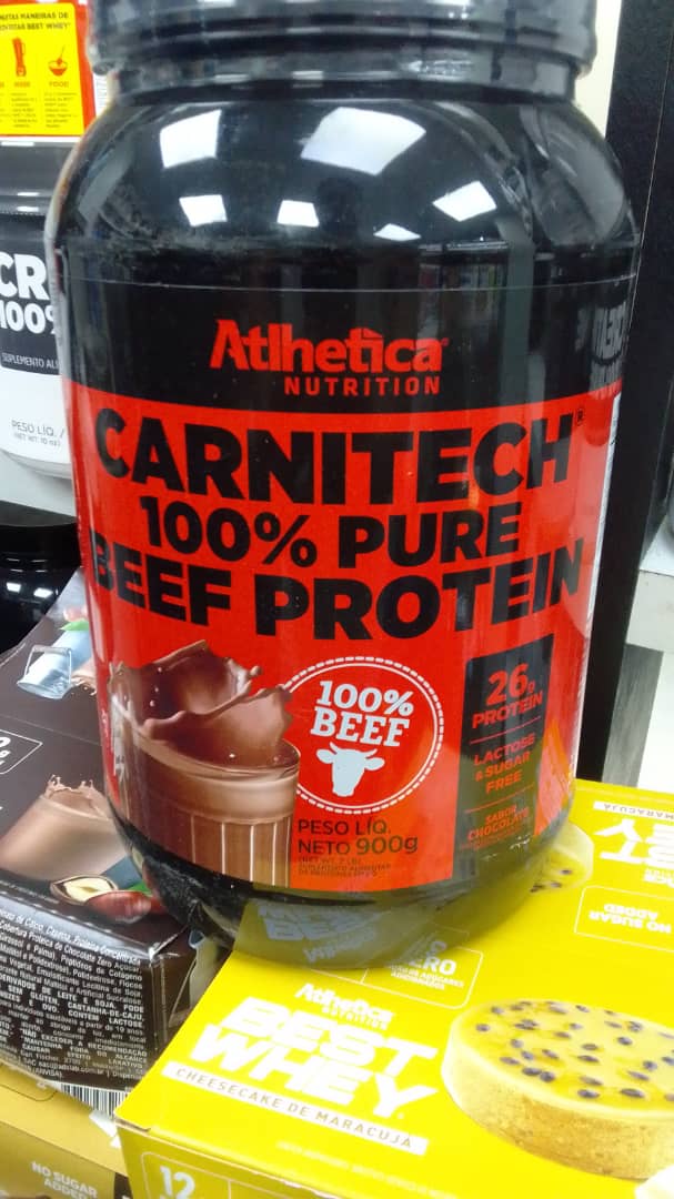پروتئین بیف Carnitech اتلتیکا 900گرم Atlhetica