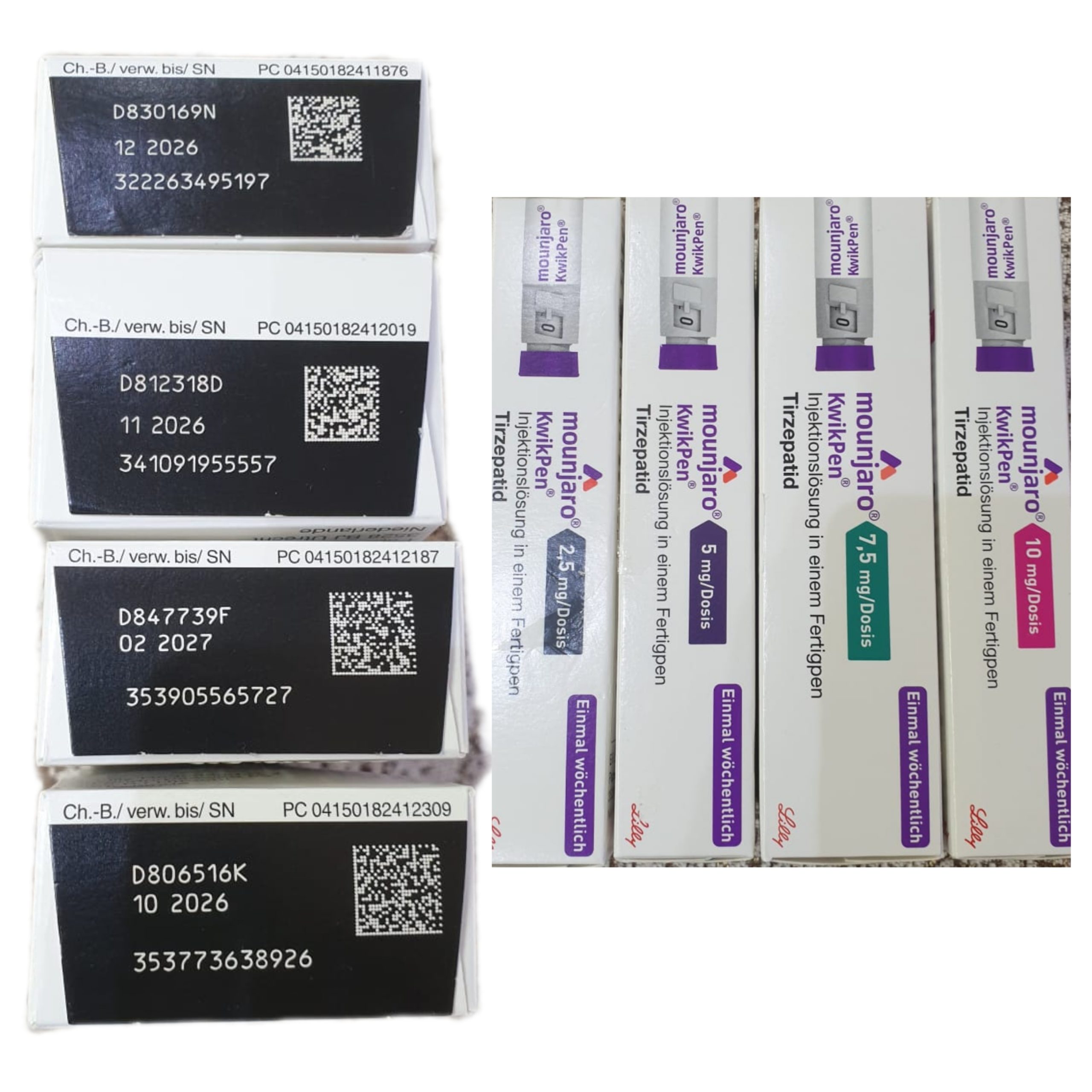 آمپول لاغری مانجارو mounjaro آلمان