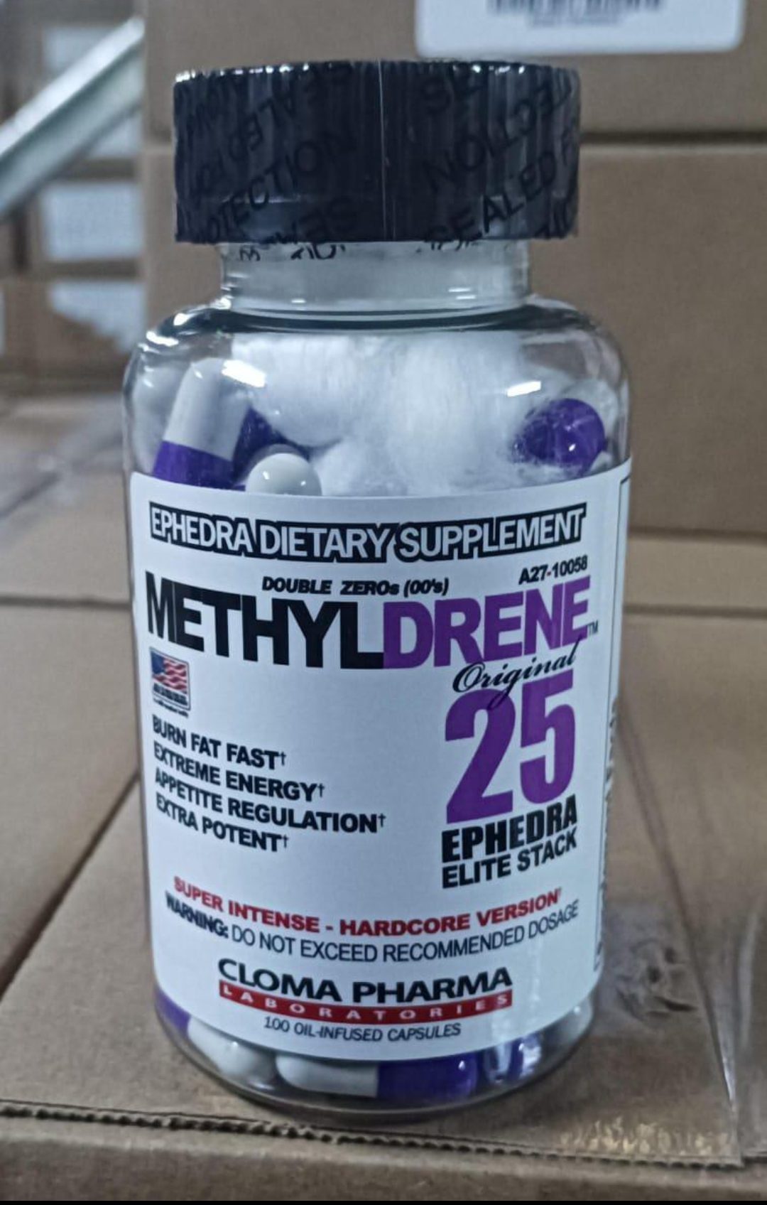 چربیسوز متیل درن Methyldrene 25 کلوما فارما Cloma Pharma