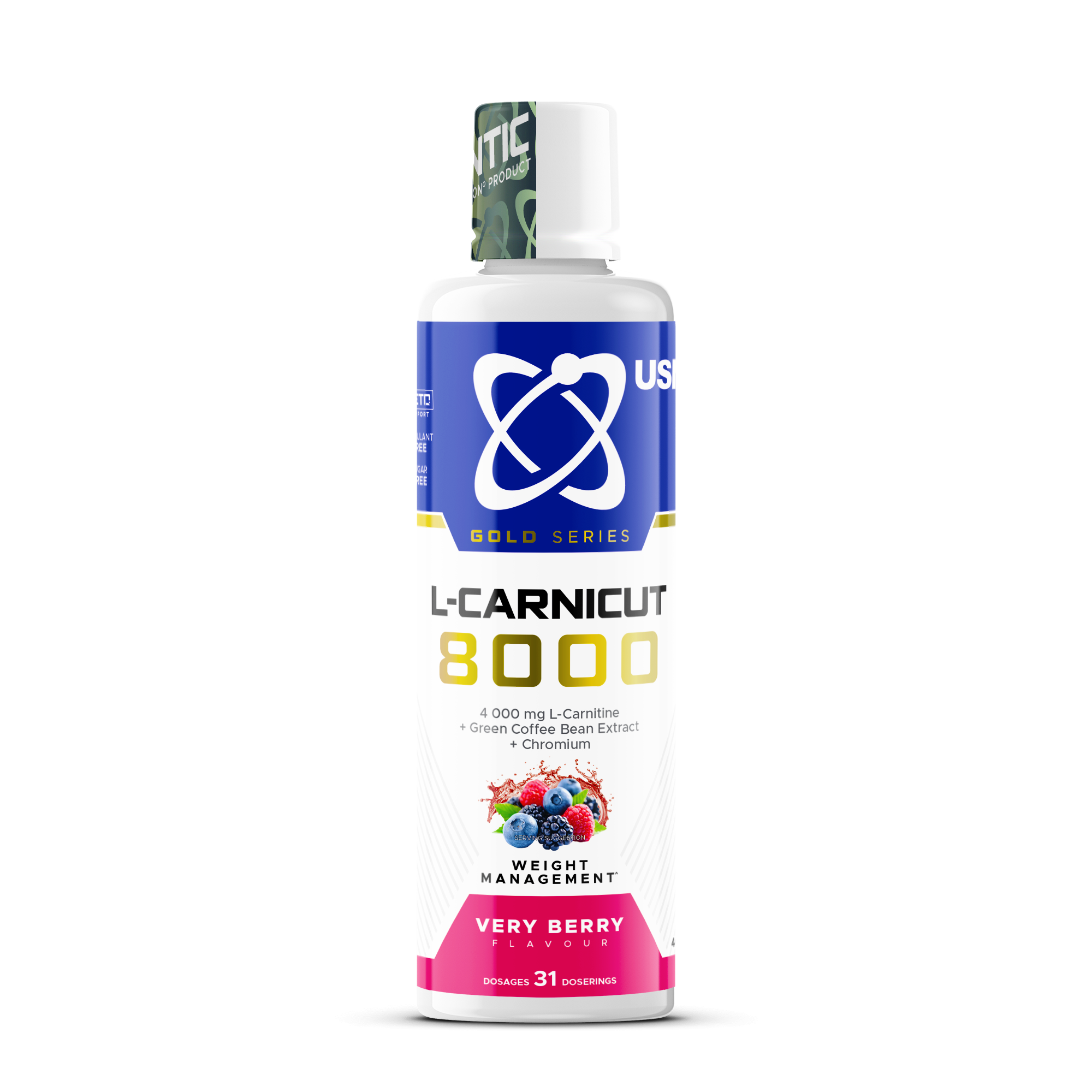 ال کارنیتین مایع Liquid L-Carnicut 8000 یو اس ان (۴۶۵ML) USN