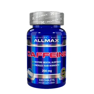 مکمل کافئین AllMax آلمکس 100تایی