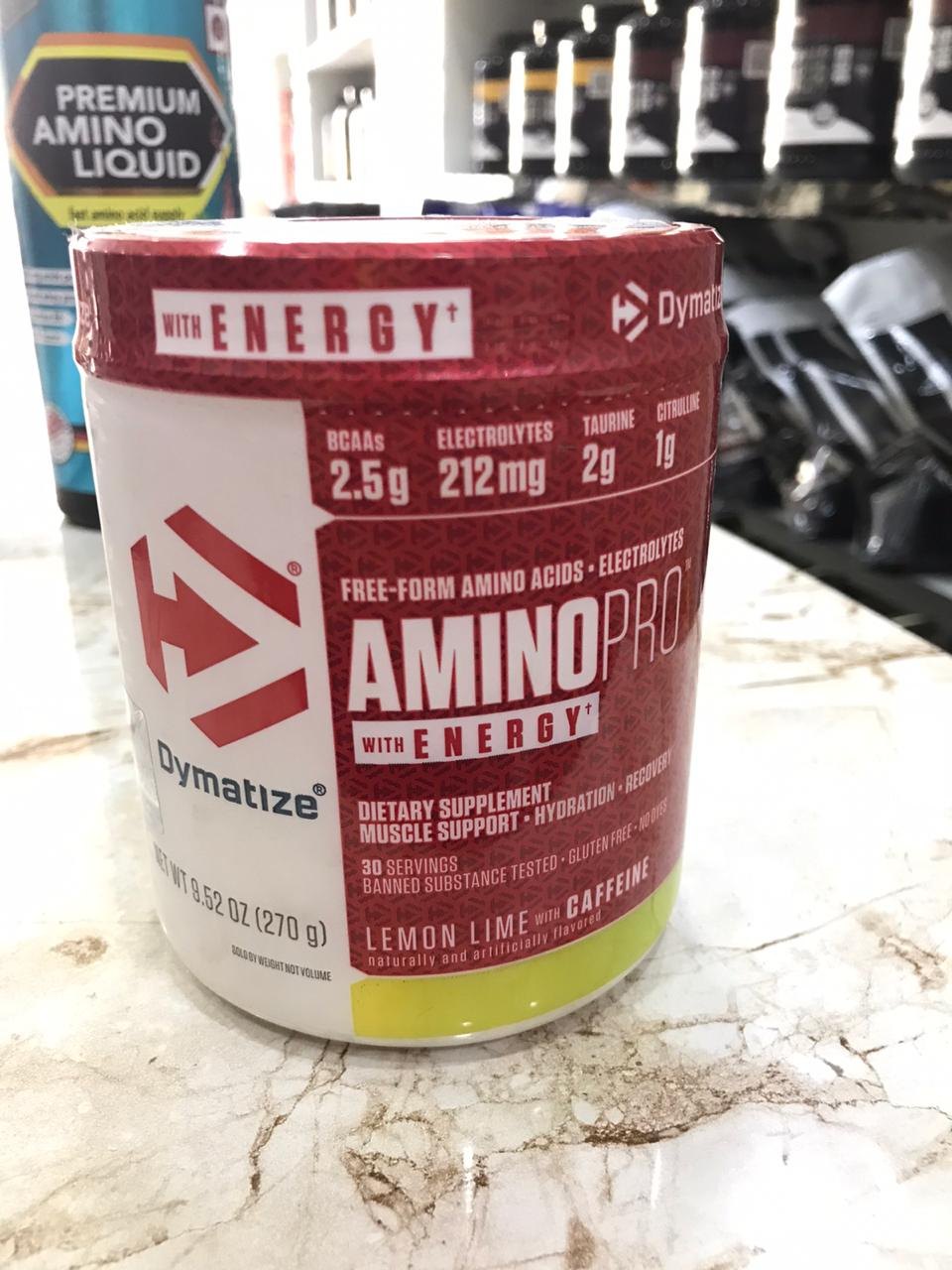 آمینو پرو انرژی amino pro energy دایماتیز 252گرم dymatize