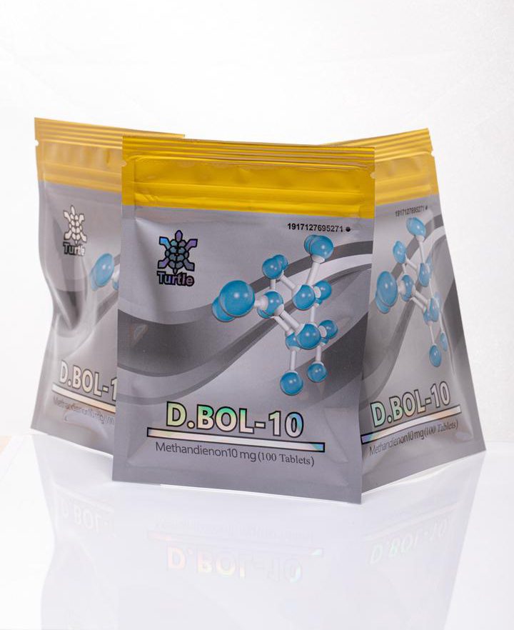 دیانابول D.Bol10 تورتل turtle - تعداد 100تایی 10mg