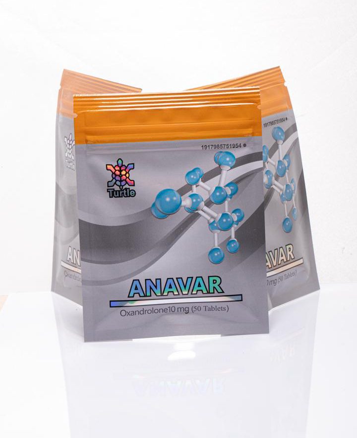 اکساندلون ( آناوار - anavar ) Oxandrolone-10 تورتل turtle - تعداد 100تایی 10mg