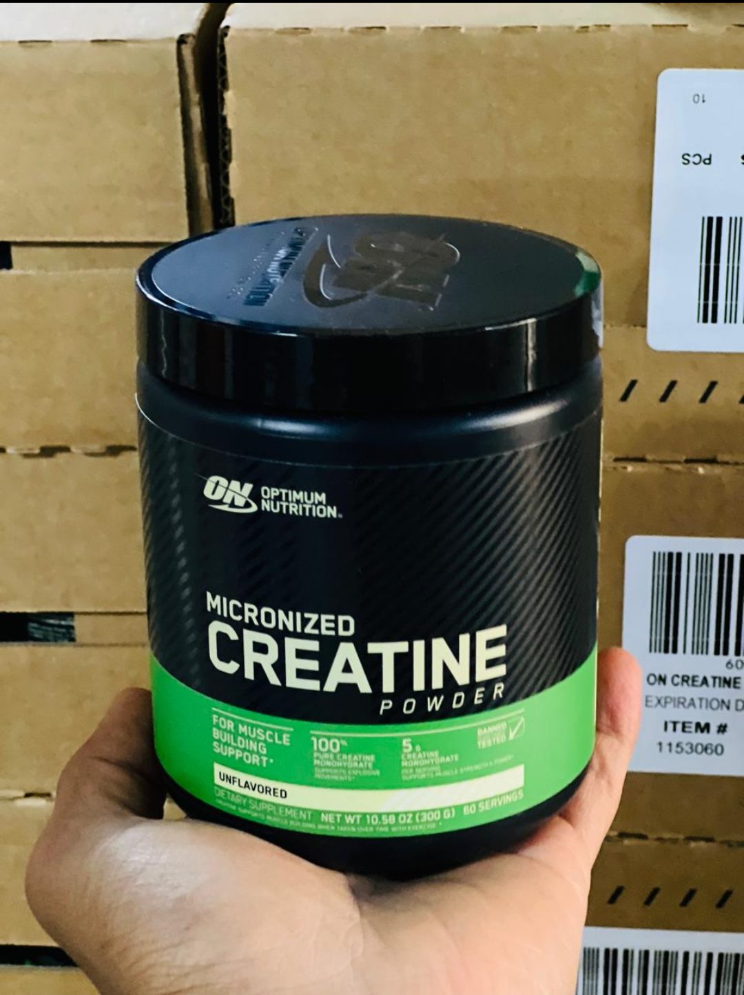 کراتین میکرونایز Micronized اوپتیموم نوتریشن 300g